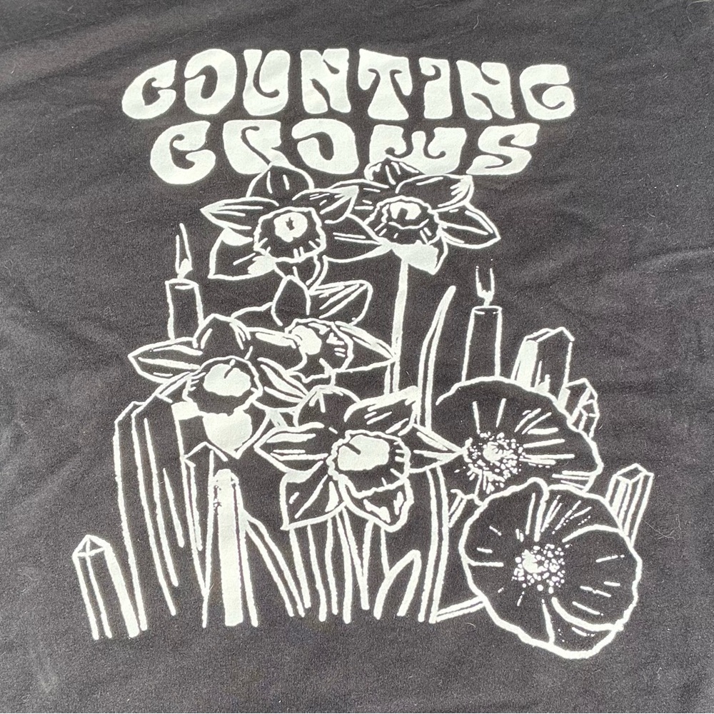 Counting Crows Black Graphic T-Shirt